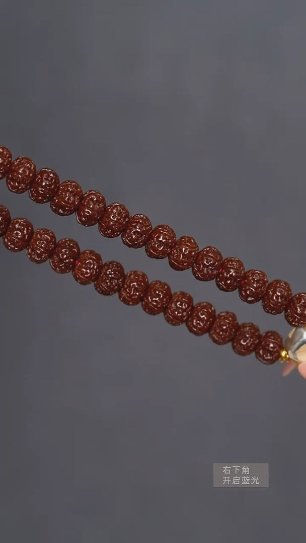 手串金刚菩提奏****！单圈老树王手持素串