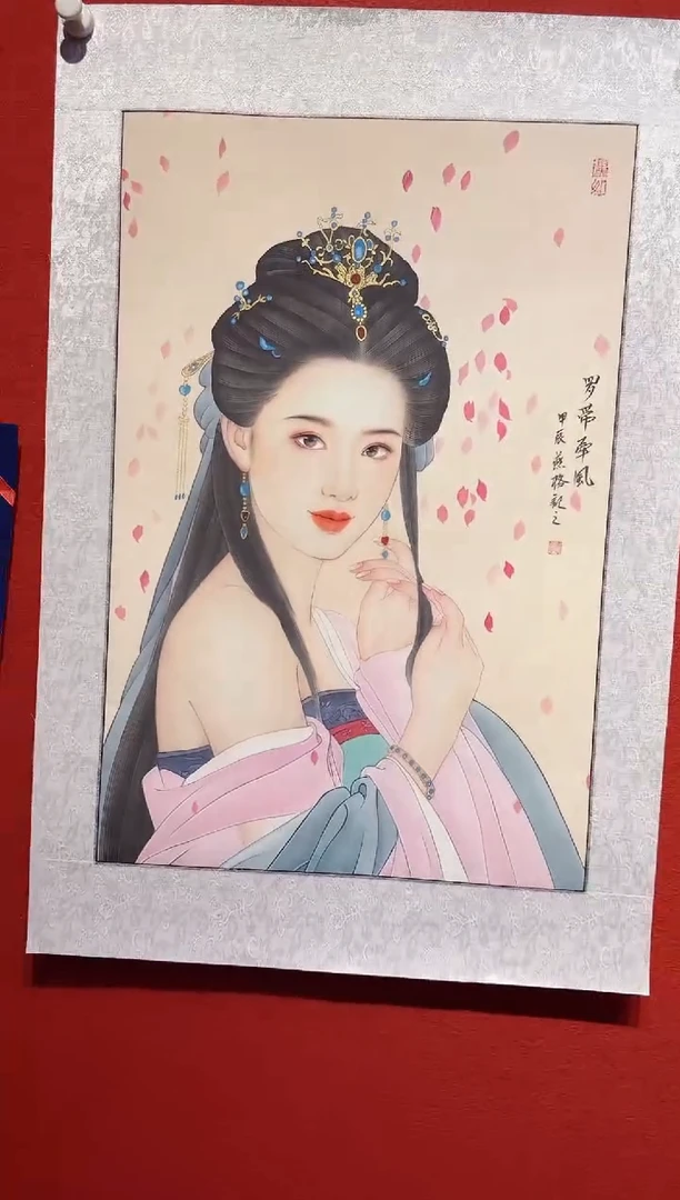 国画秦燕格国画手绘作品Y57