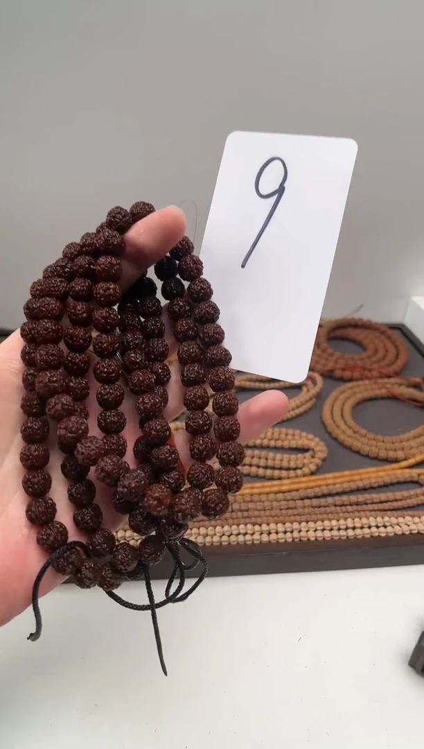 【闪购商品】金刚菩提吊坠9闷墩龙长串