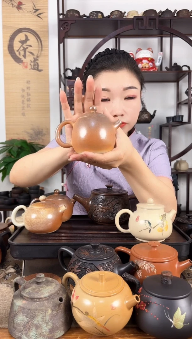 球孔 白泥柴烧 龙蛋