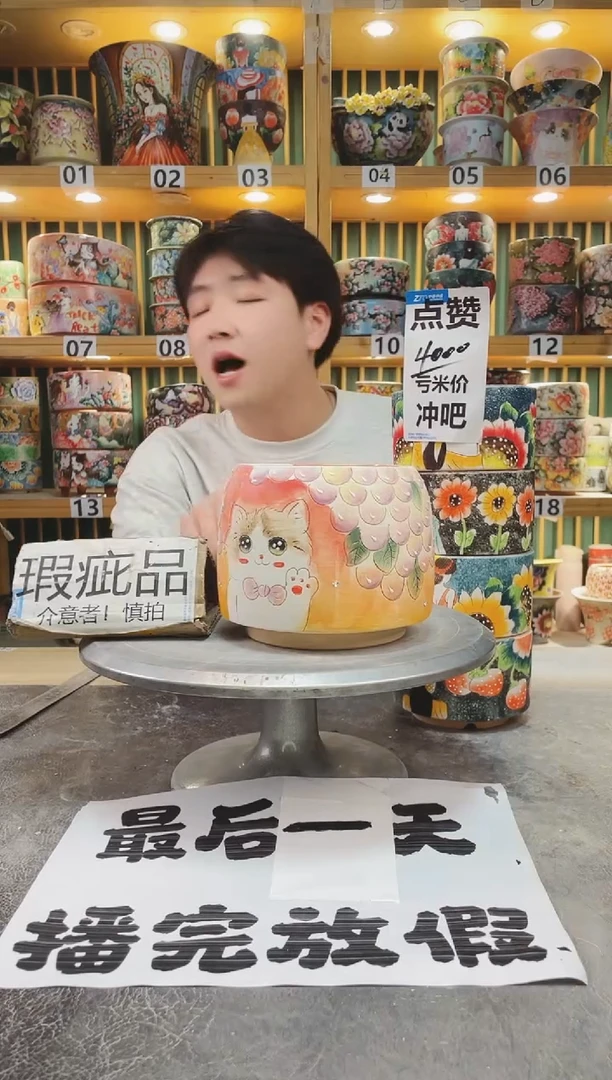 【闪购商品】瓷片默认微瑕一物一拍0120-257