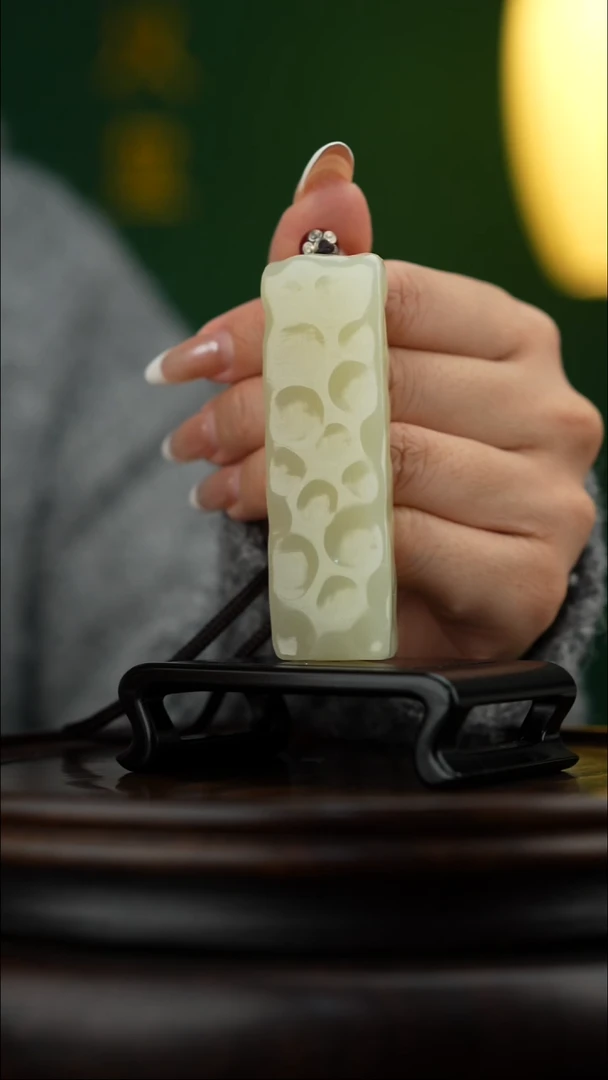 玉【小奶酪】天然玉石手把件