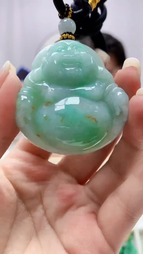 定制翡翠未镶嵌5060ms-毛货34佛公