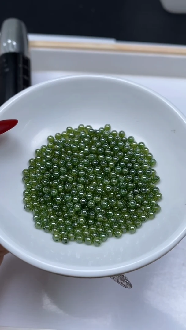 未镶嵌散珠红宝石B2144 绿 宝石3mm10个7.8元