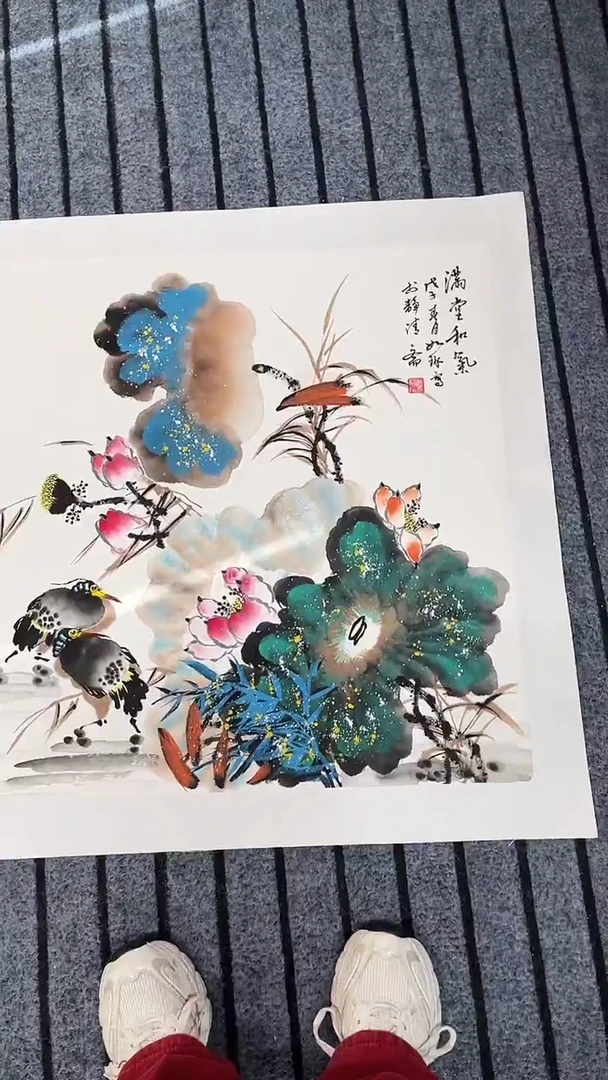 精品国画花鸟作品