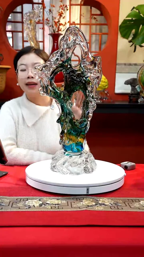 手工艺品琉璃太湖石