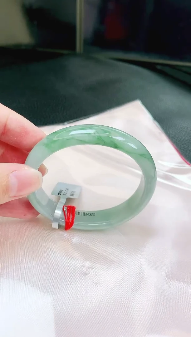 未镶嵌手镯翡翠缅甸天然A货翡翠手镯4950