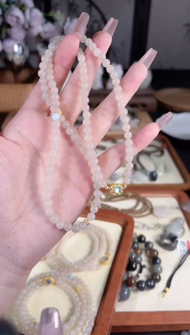 手链银S925镶嵌和田玉多样性发货其一