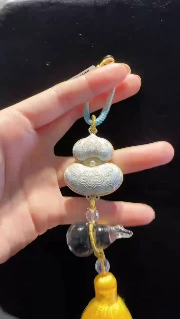 未镶嵌手绳水晶葫芦款多样性发货其一