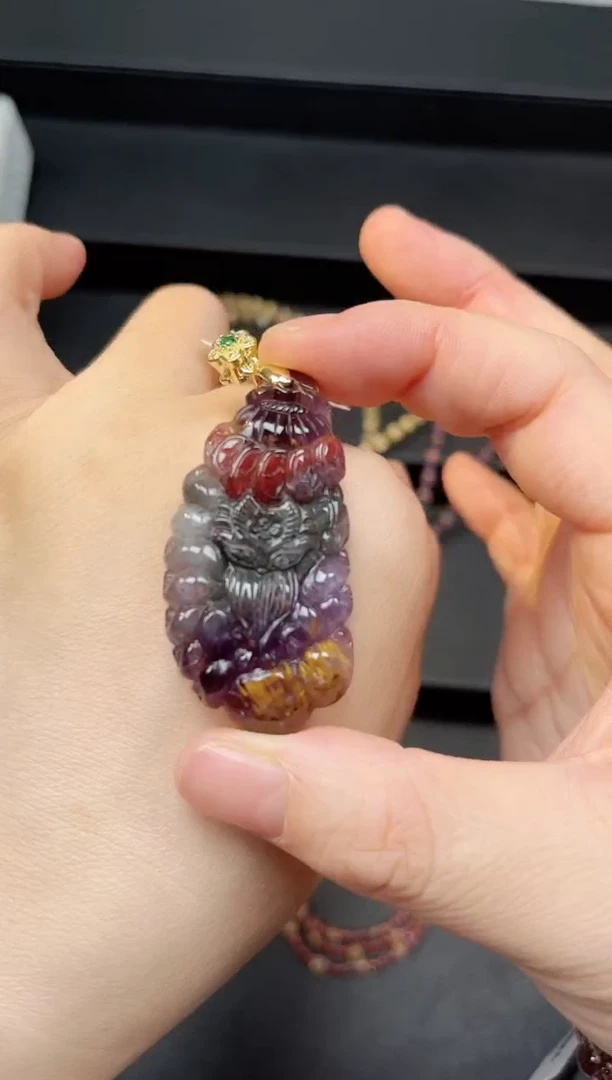 未镶嵌颈饰水晶【百晶灵儿】定制款