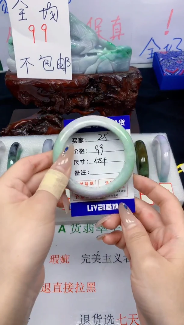 未镶嵌手镯翡翠25