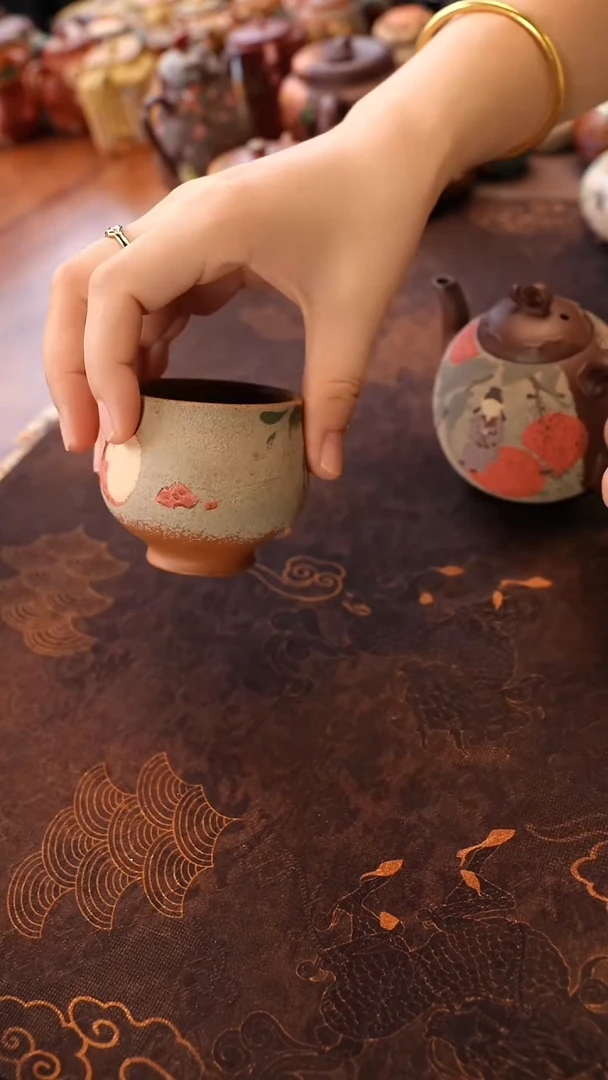 茶壶紫砂太白荔枝主人杯