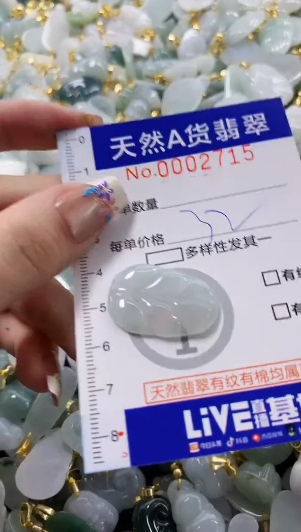 颈饰未镶嵌翡翠天然A货翡翠