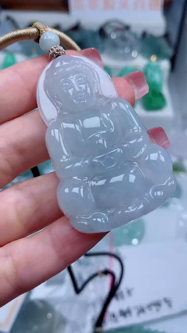 翡翠未镶嵌颈饰吊坠