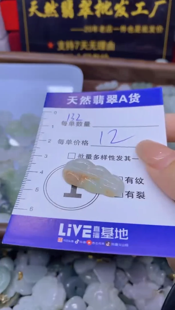 颈饰未镶嵌翡翠天然翡翠A货批量多样性发一件