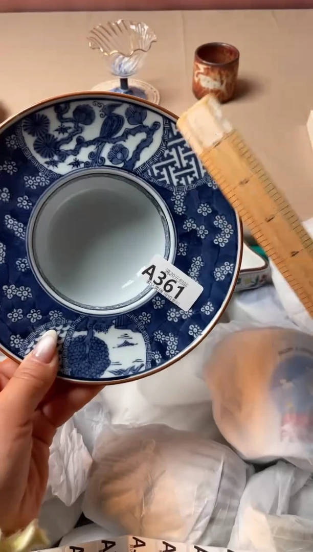 瓷片我**人瓷器瓷器A361