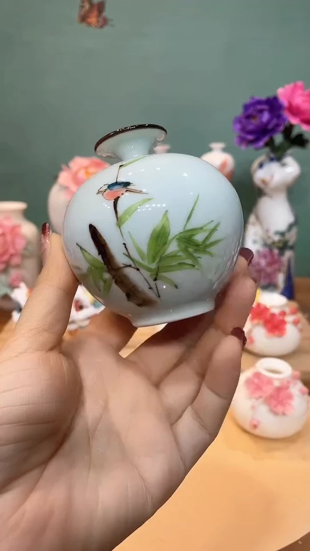 【闪购商品】瓶手工精致花瓶摆件