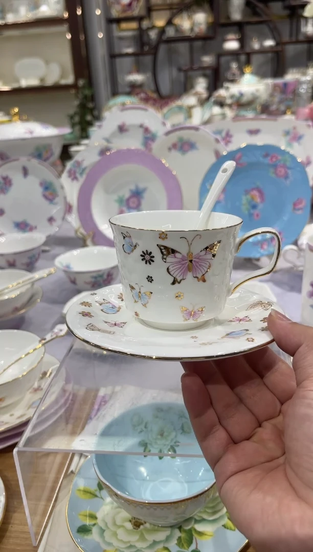 36%以上骨粉骨瓷杯碟送白勺