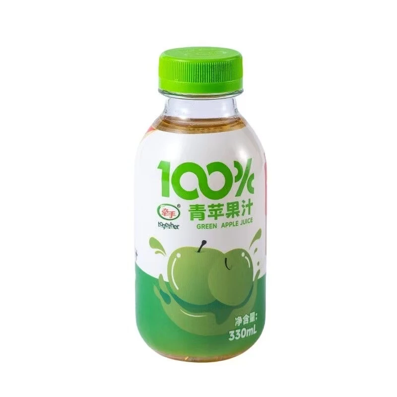 牵手100%青苹果汁330ml