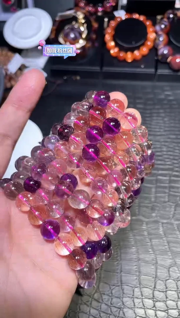 【闪购商品】水晶手链未镶嵌超七单圈A10（多样性发其一）