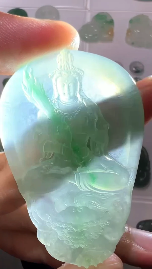 未镶嵌定制翡翠挂件