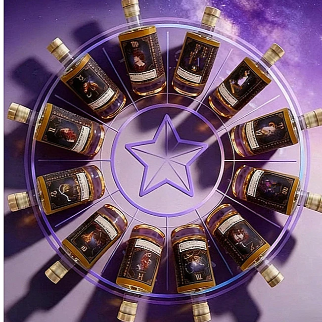 SR星座II  十二星座单一麦芽威士忌 单桶桶强  200ML