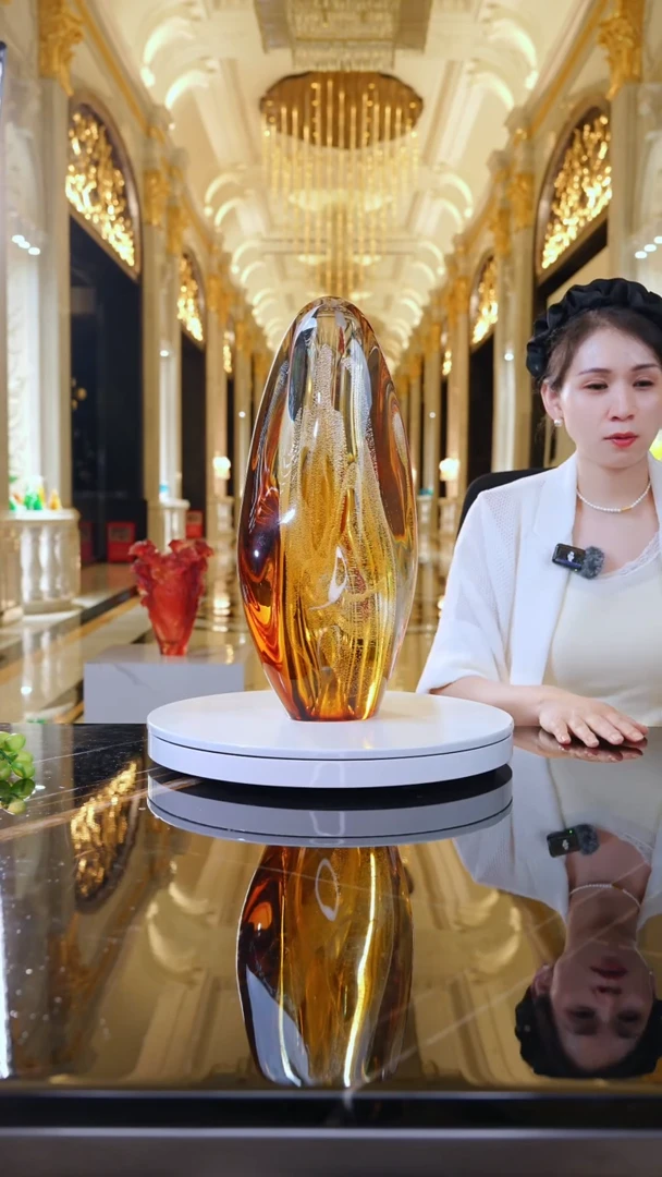 摆件才*琉璃艺术摆件T120