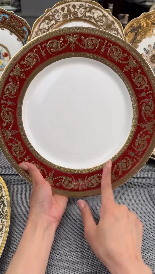 【闪购商品】瓷片12英寸平盘福利款微瑕