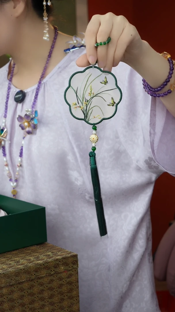 刺绣纯手工非遗国风饰品