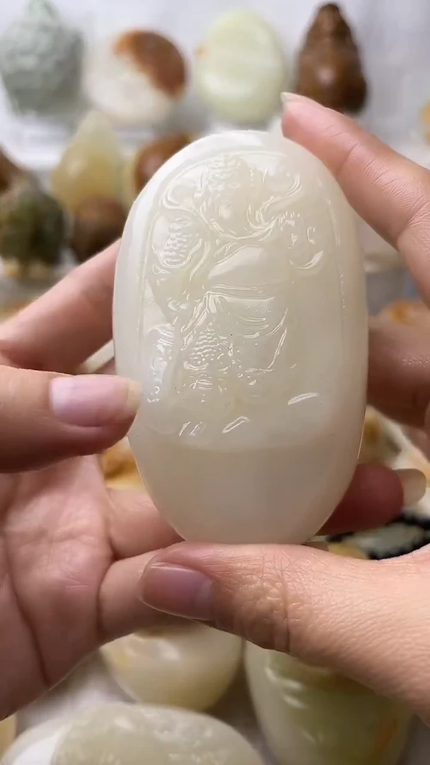 石材古青石棉纹正常不退换关公
