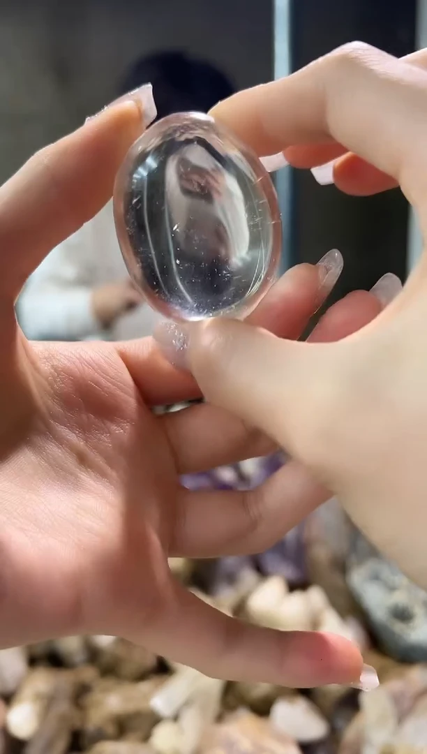 未镶嵌大型摆件（非配饰）水晶白水晶手把件 118