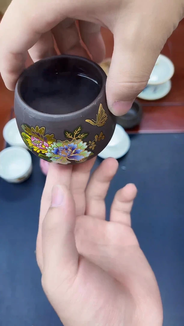 陶瓷茶具临时链接变色主人杯