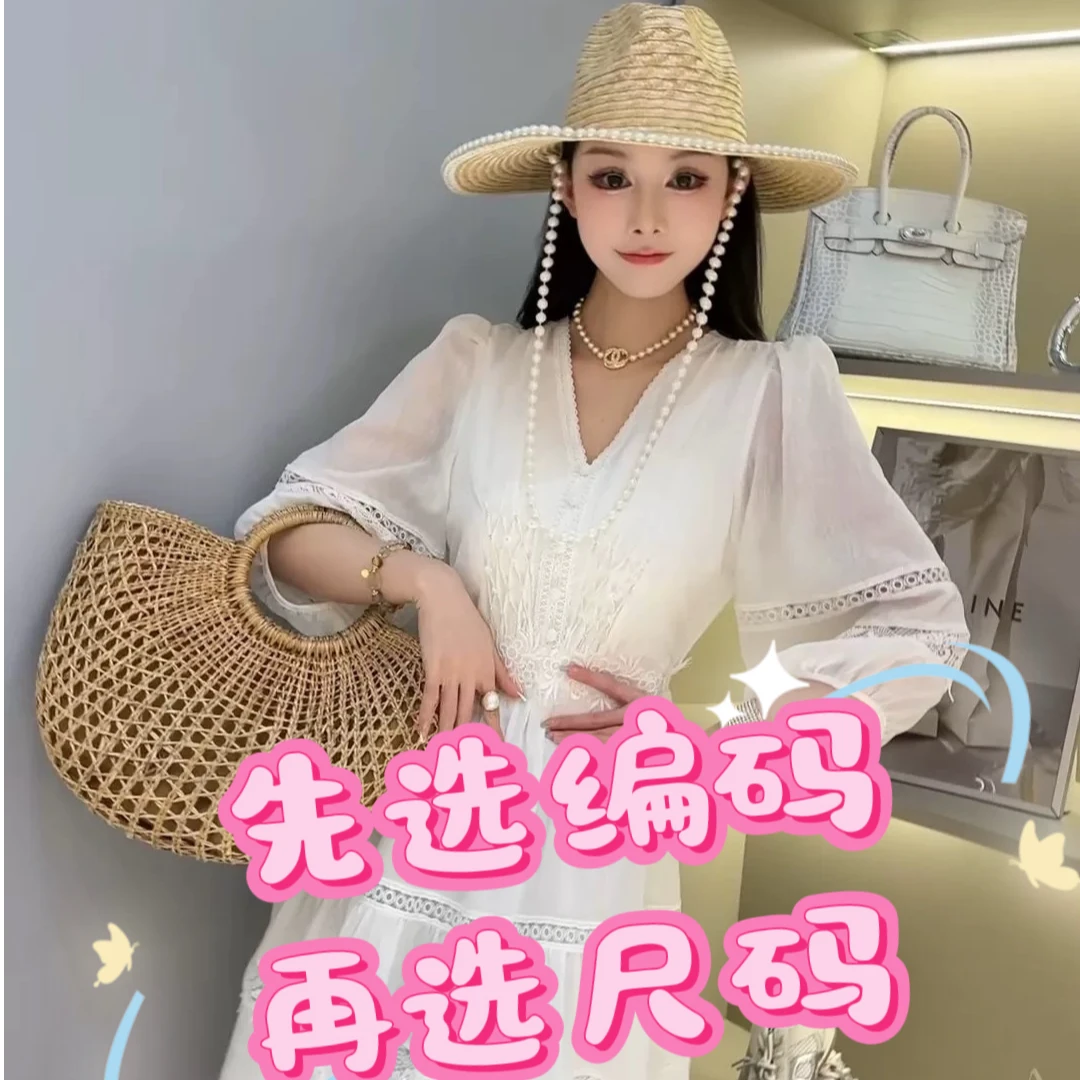 【001-020】夏季欧货设计师连衣裙