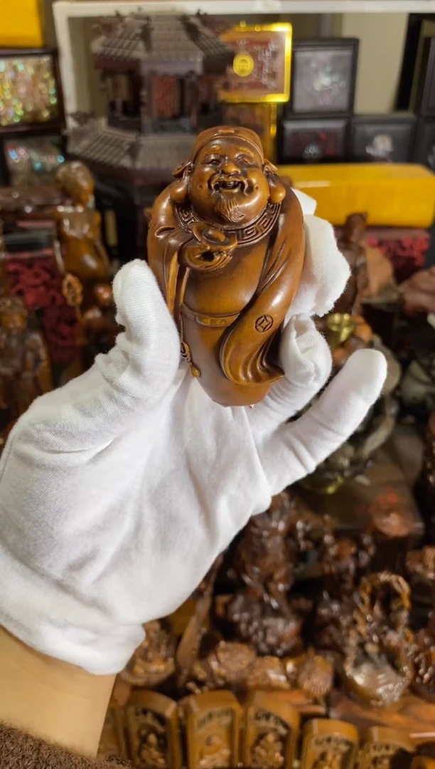 小叶黄杨小件财神