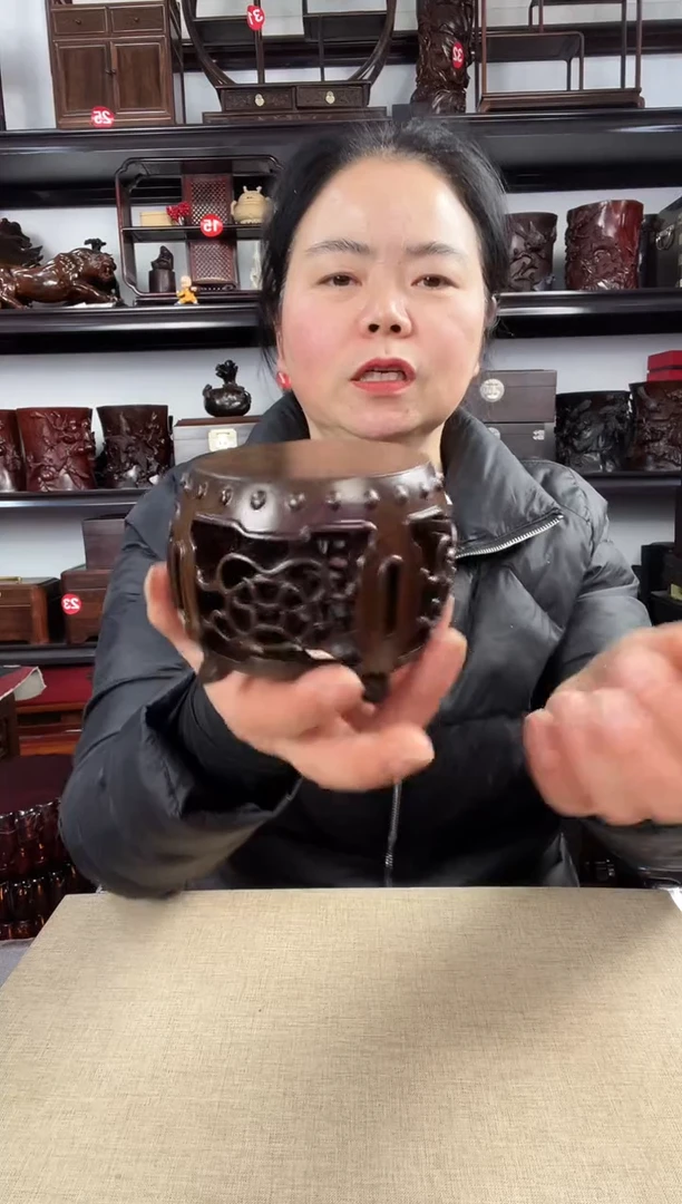 木老李红木工艺品新鼓