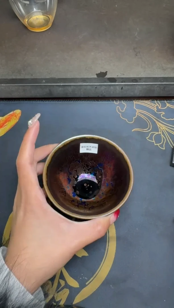 【闪购商品】茶盏徐长和曜变盏62