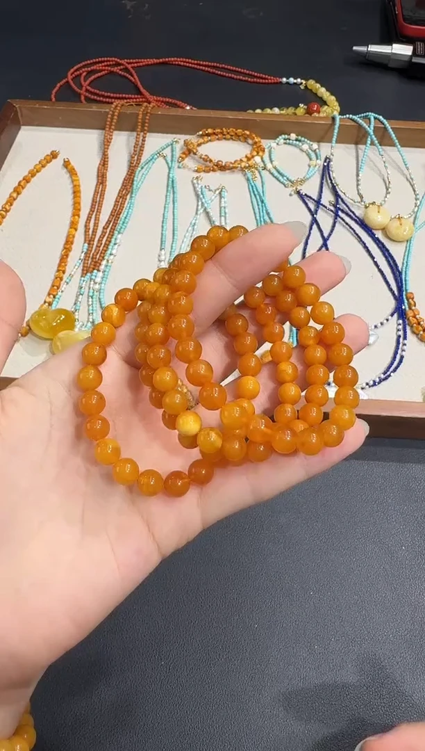 手串琥珀未镶嵌X0916-929-102多样性一件