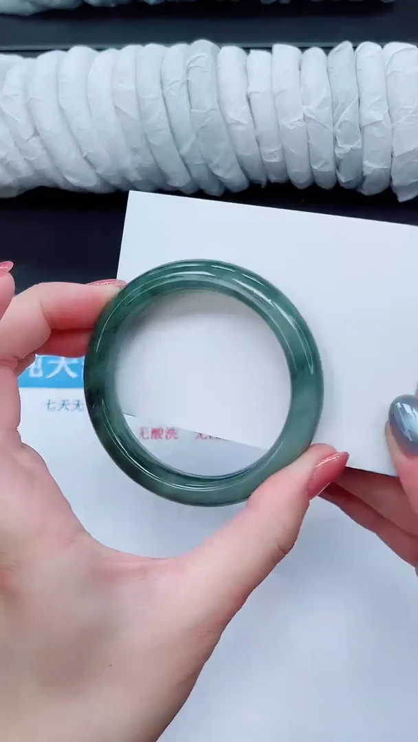 未镶嵌手镯石英质玉A14-55`56`57