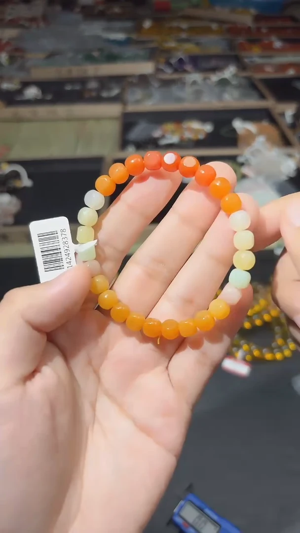 未镶嵌手串玛瑙/玉髓多宝