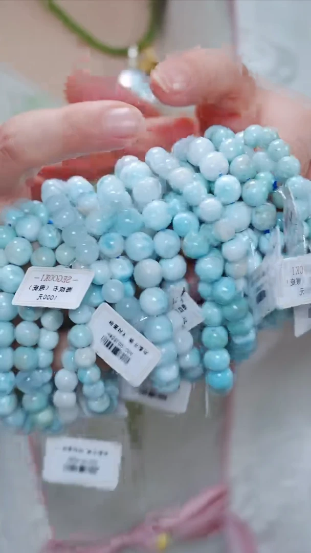 手链针钠钙石未镶嵌14【】多样性发一珠径7-8