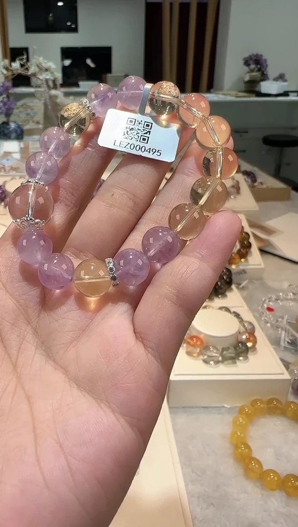 未镶嵌手链水晶手串