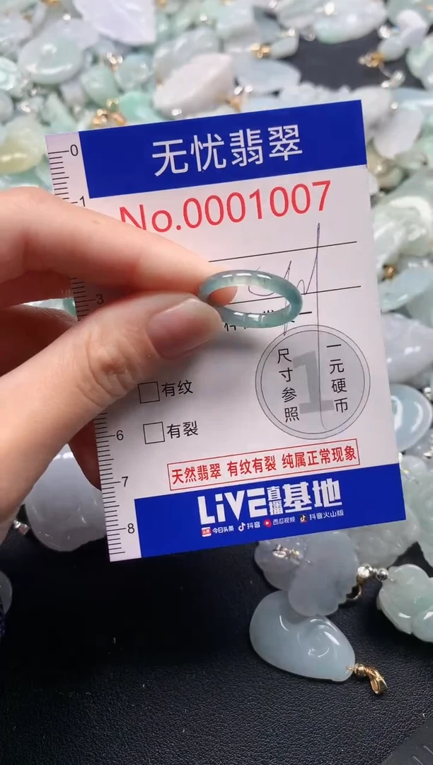 吊坠(不含链)未镶嵌翡翠1007