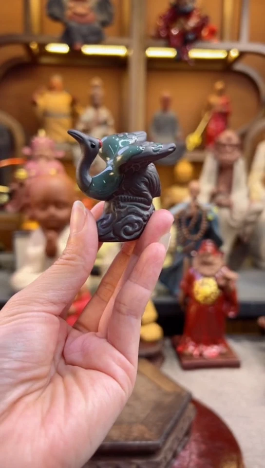 紫砂茶宠器闵茶宠摆件
