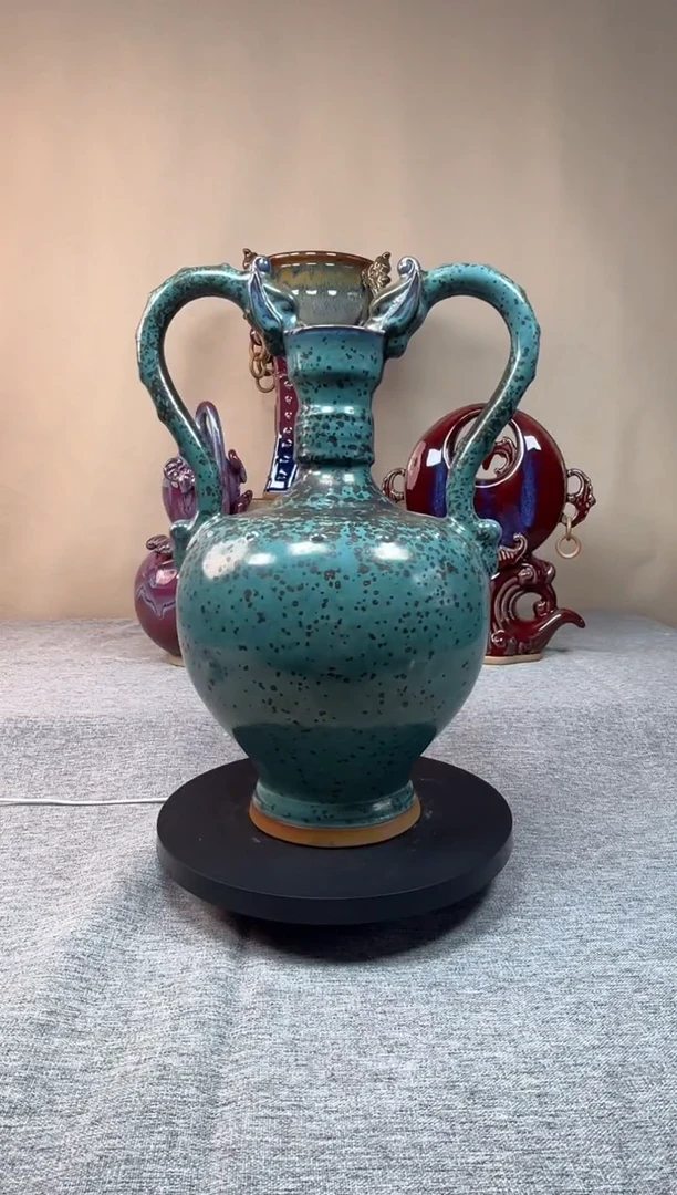 摆件神垕钧瓷收藏工艺品