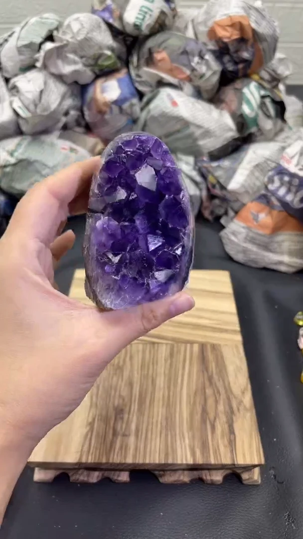 未镶嵌大型摆件（非配饰）紫晶111号摆件