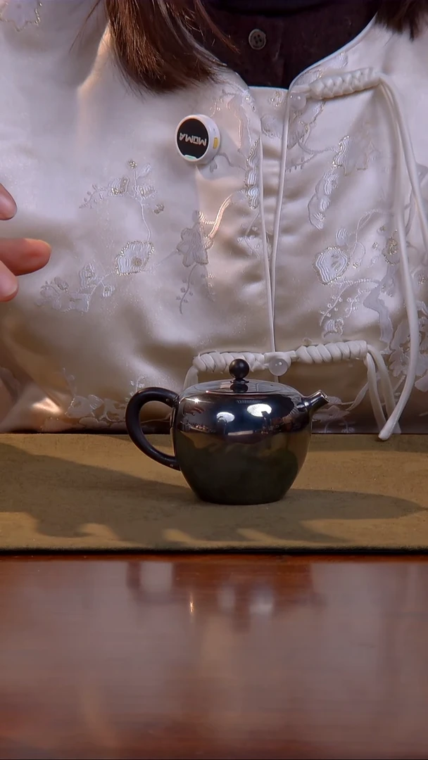 大千手作 巨轮珠 足银 泡壶