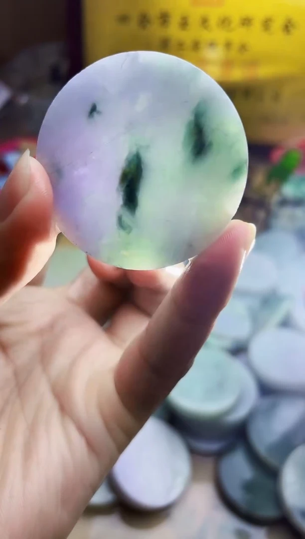 翡翠挂件未镶嵌A货常星960