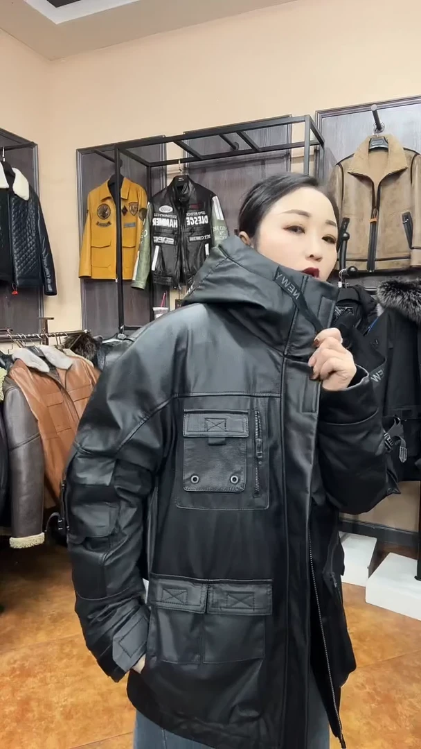 牛皮皮毛一体内胆54码135-150斤