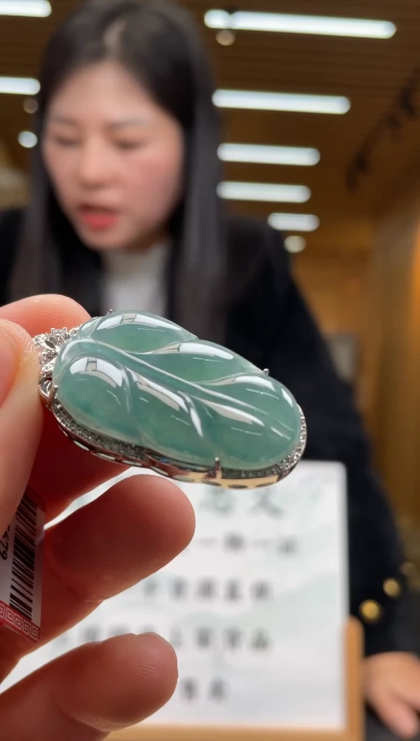 【闪购商品】翡翠颈饰未镶嵌********623