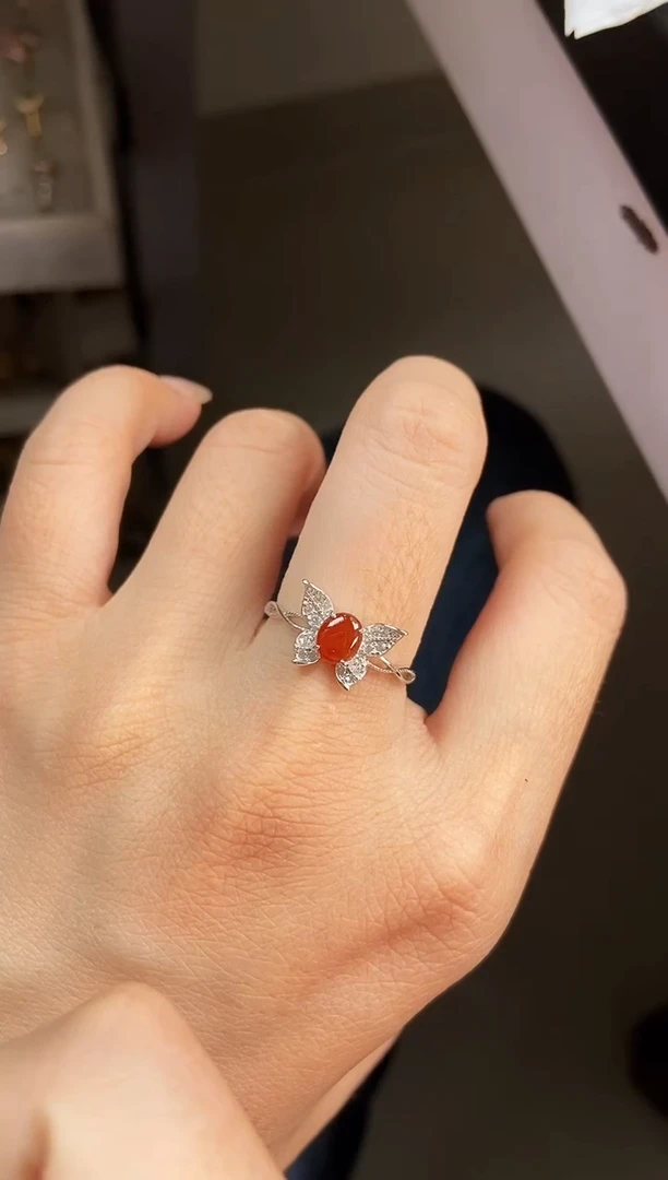 银S925镶嵌戒指翡翠21